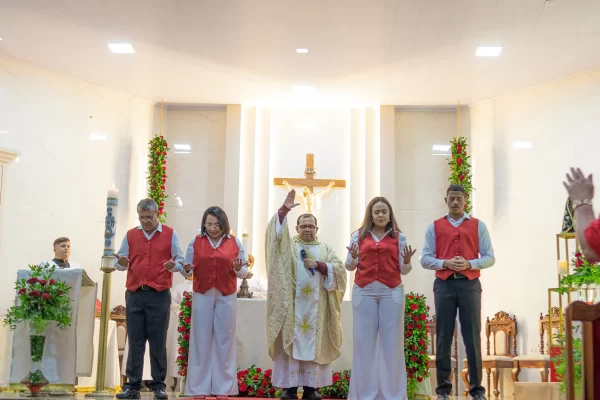 Registro do 1º Dia de Novena da Festa do Divino Espírito Santo