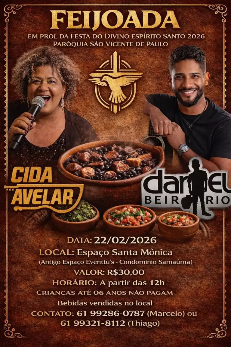 Feijoada em prol da Festa do Divino Espírito Santo