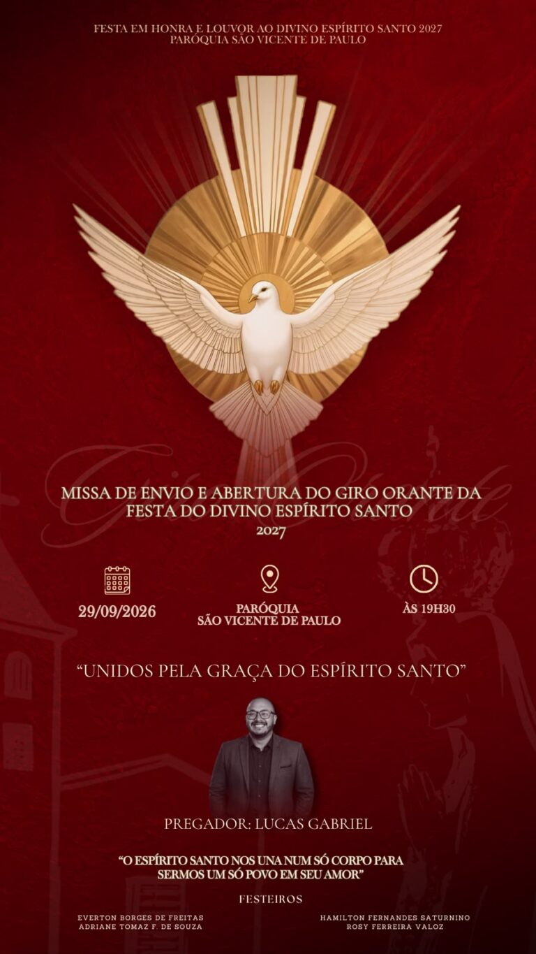 Giro Orante da Festa do Divino Espírito Santo 2027